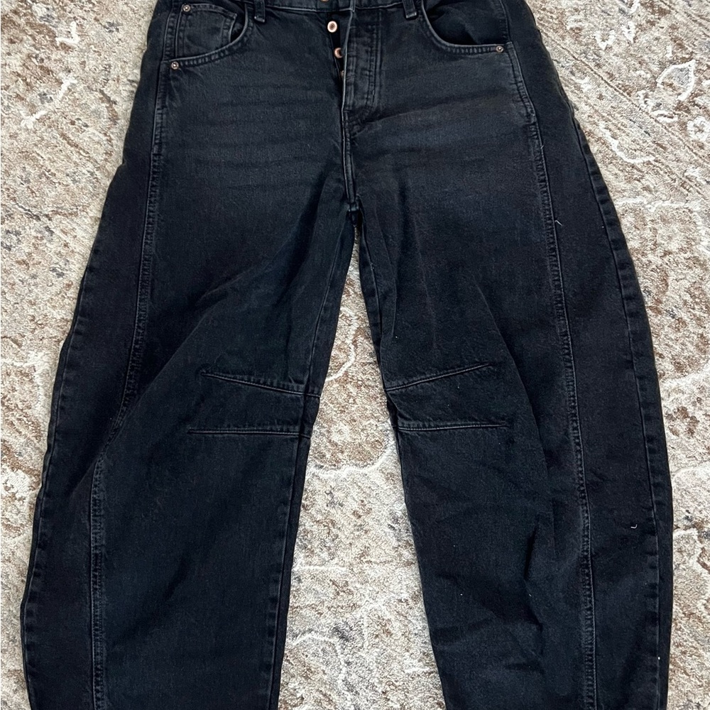 We The Free Women's Black Flare Jeans